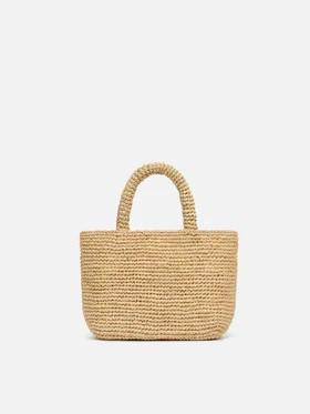 Borsa Beach mini in raffia RAFB003 00351L MC2 SAINT BARTH 