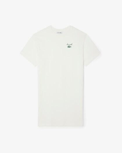 Abito t-shirt oversize EF9573 70V LACOSTE 