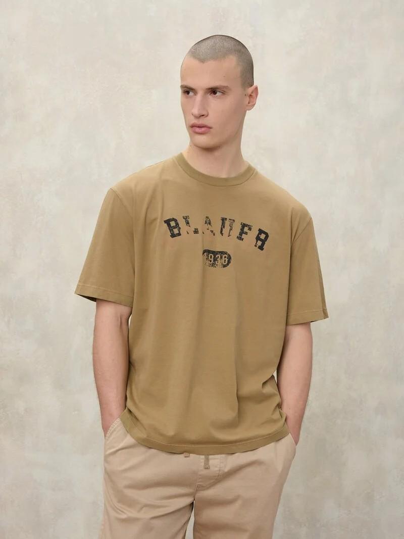 T-shirt Boston Selkirk 26SBLUH02312 340 BLAUER 