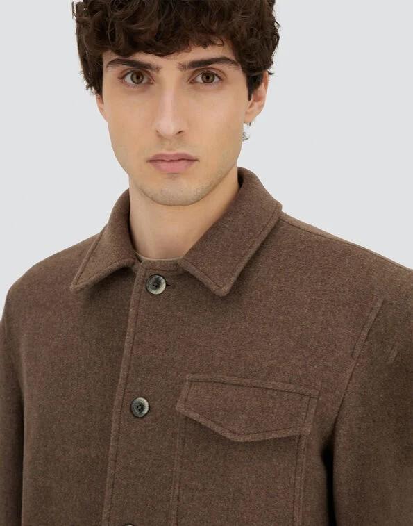 Field jacket in soft recycled wool FI000138U33475R 2700 HERNO 