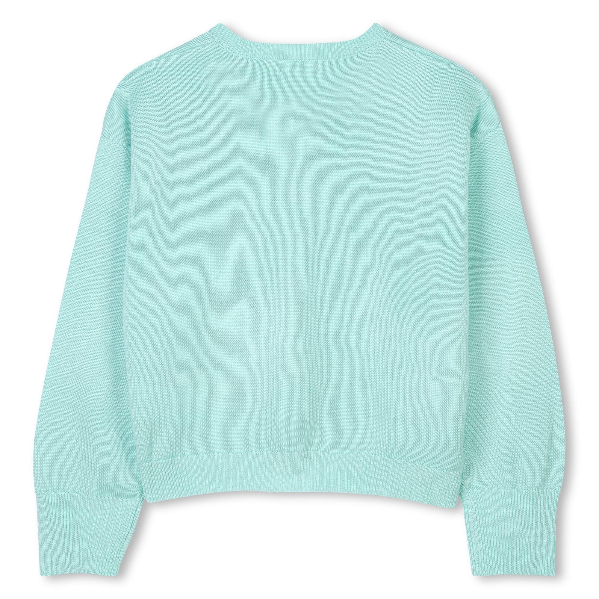 Cardigan con cuori U20883 74A BILLIEBLUSH 