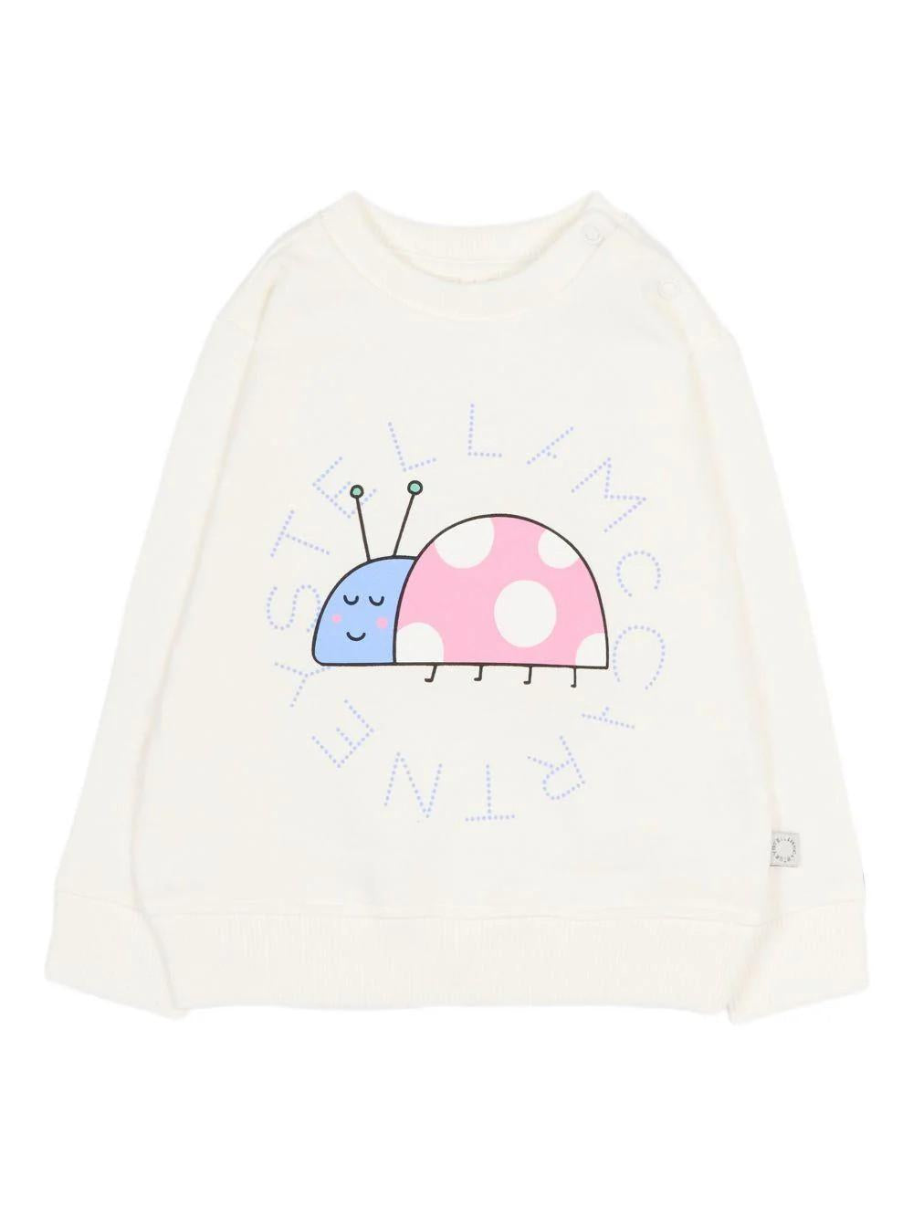 Felpa a maniche lunghe TY4010Z0499 101 STELLA MCCARTNEY 