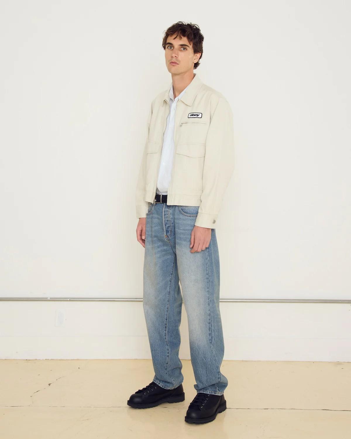 Walter work jacket 121800620 SBR OBEY 