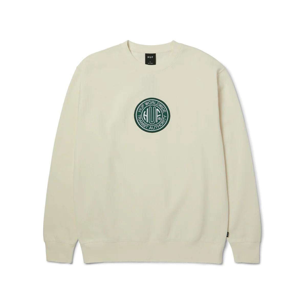 Transit Authority Crewneck Sweatshirt PF00760 BLECH HUF 