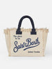 Borsa a spalla Vanity in canvas di cotone