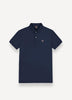 Cotton piqué polo shirt