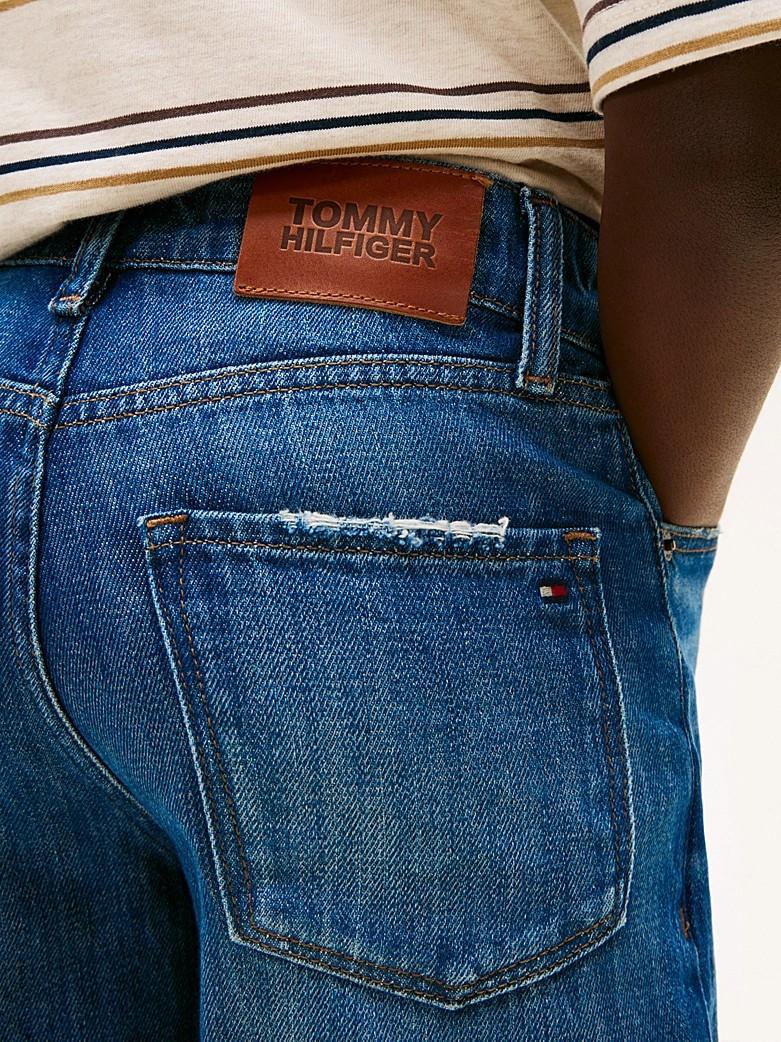 Loose jeans con strappi KB0KB10036T 1BK TOMMY HILFIGER 