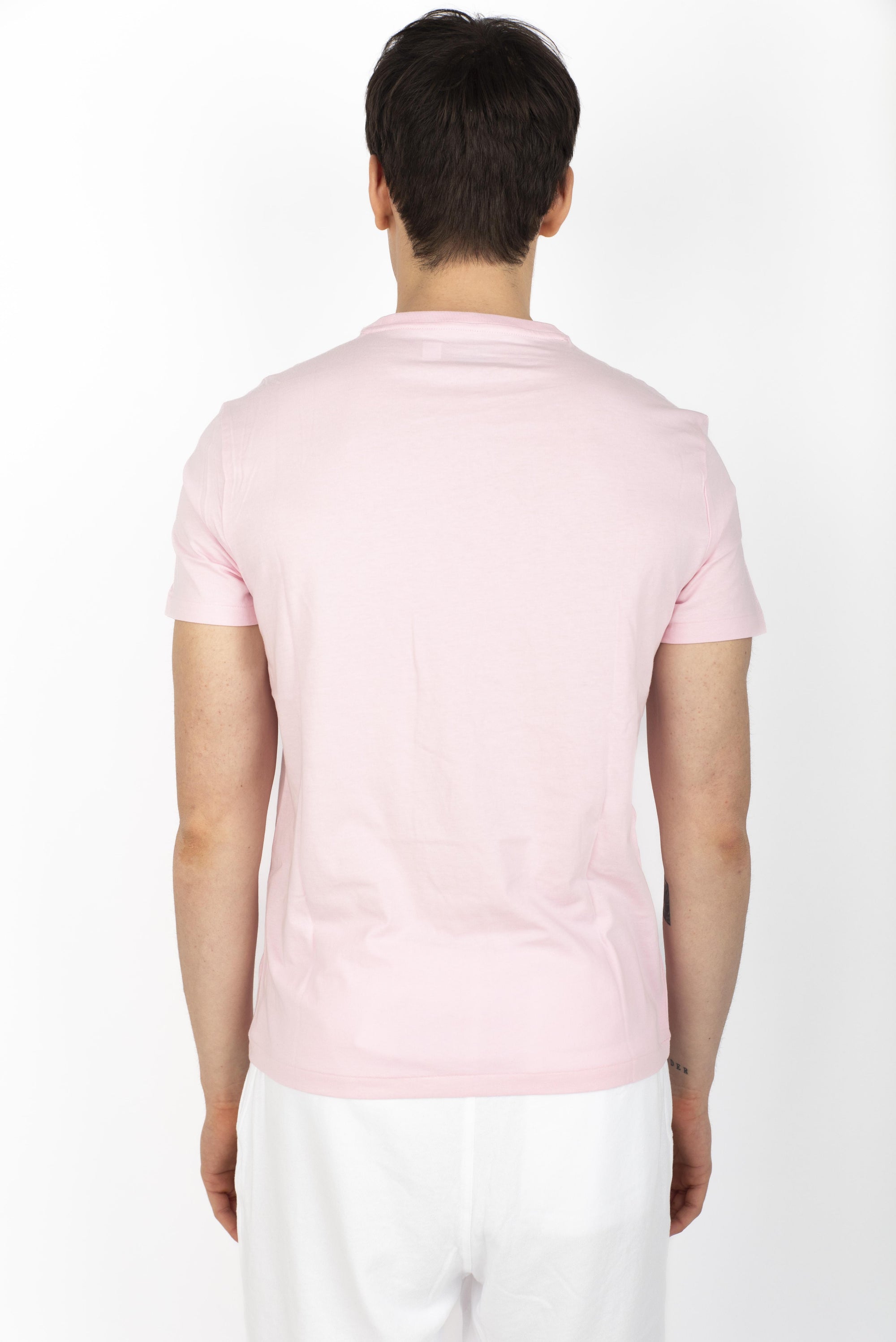 Maglietta in jersey Custom Slim-Fit bath pink 710671438 417 POLO RALPH LAUREN 