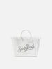 Borsa Vanity mini in canvas con strass