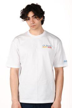 T-shirt Delmar con stampa St. Barth Happy Hour e maxi grafica sul retro DLR0001 04312L MC2 SAINT BARTH 