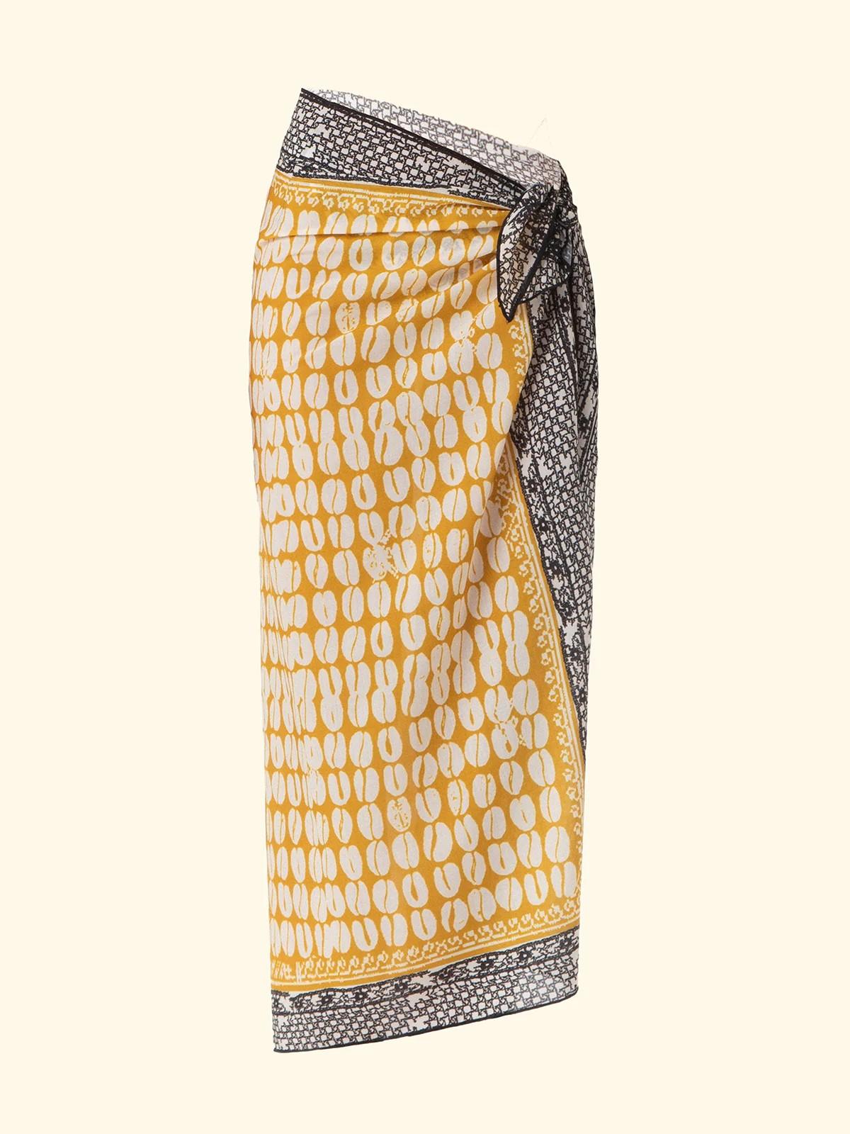 Pareo lungo donna fantasia FK26SW0407X 37 F**K 