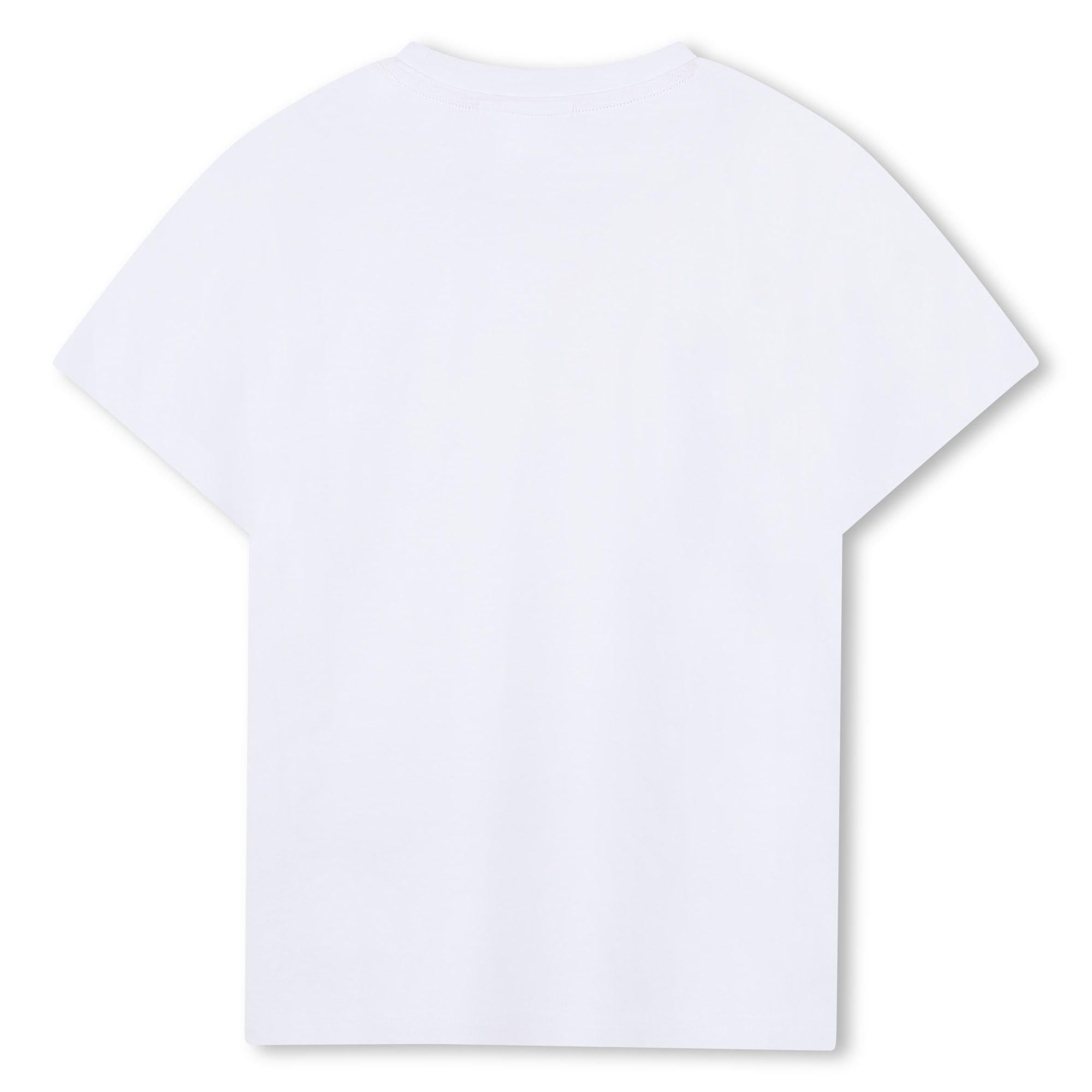 T-shirt con stampa logo scomposto G00333 10PA HUGO 