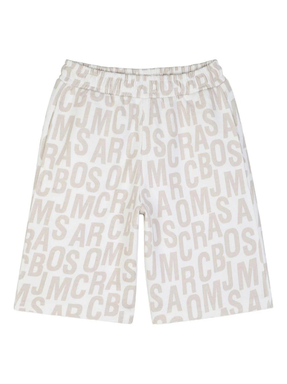 Shorts con logo all-over W60783 126A MARC JACOBS 
