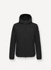 Giacca in softshell con cappuccio
