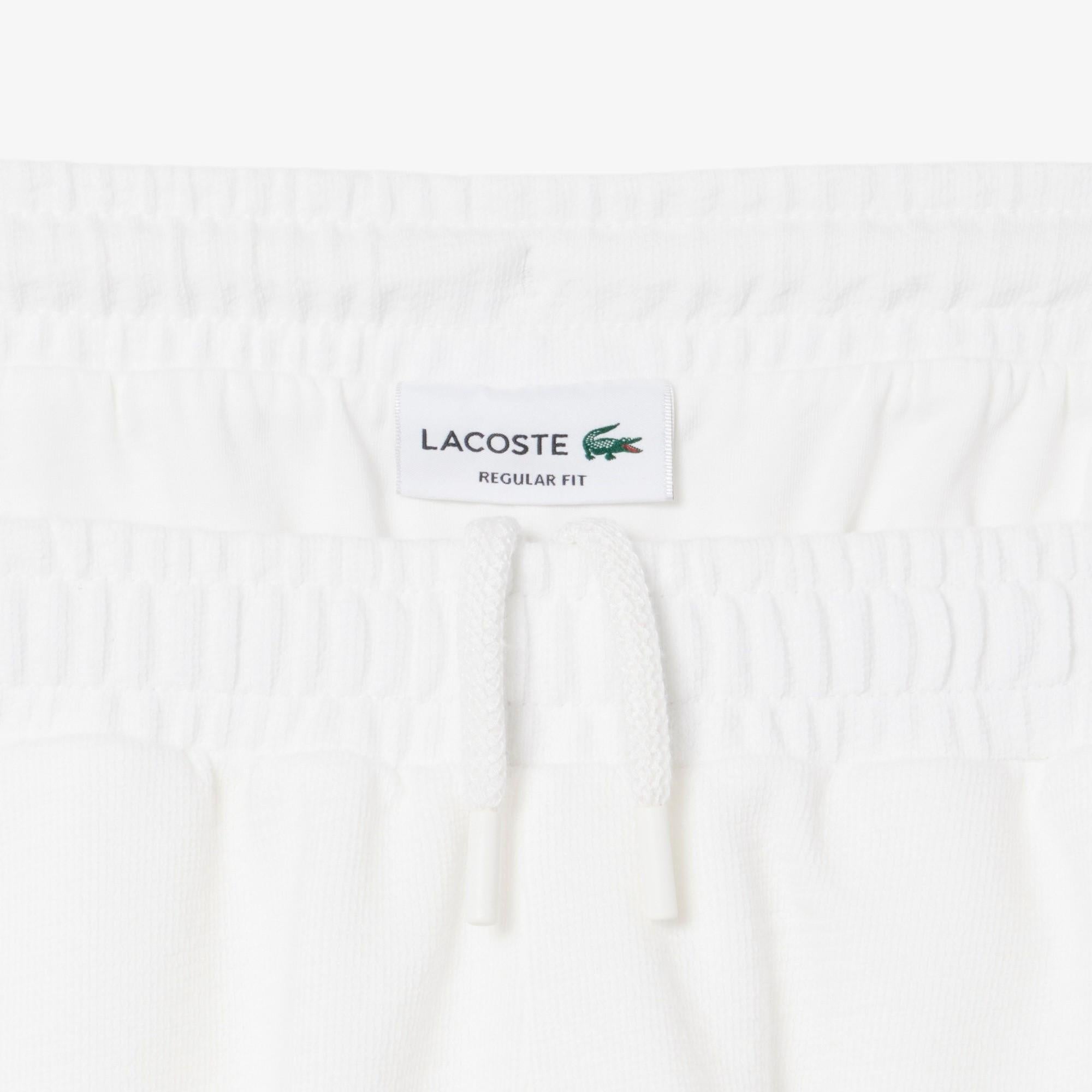 Shorts in jersey testurizzato GH1973 70V LACOSTE 