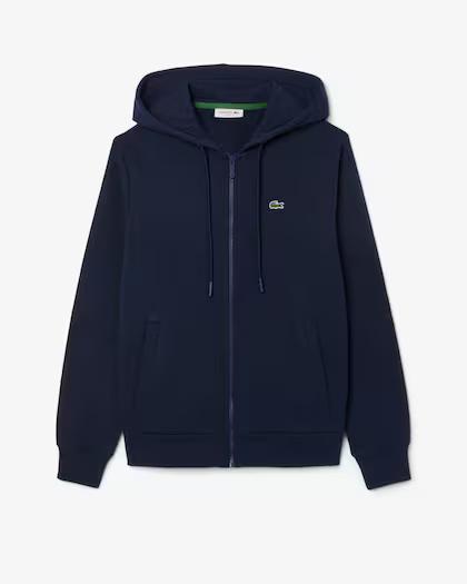 Felpa con cappuccio in pile con zip SF5256 166 LACOSTE 
