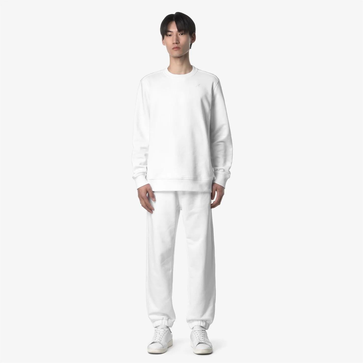 Pantaloni Sportivi Uomo bianco K51377W 001 K-WAY 