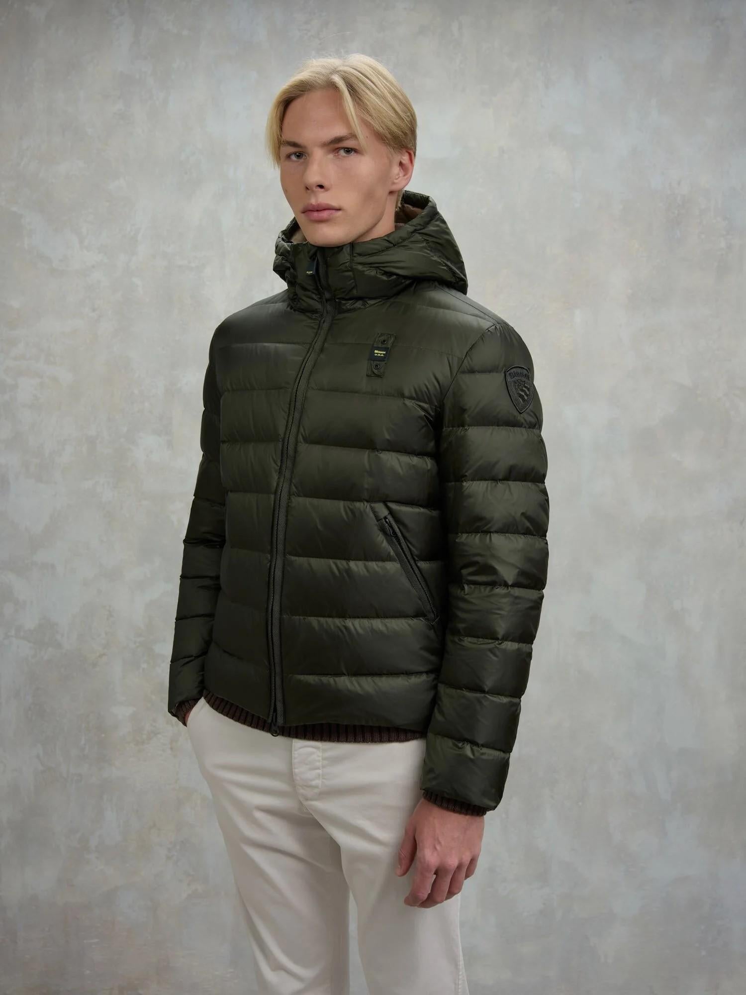 Piumino acton 25WBLUC03086 678EI BLAUER 