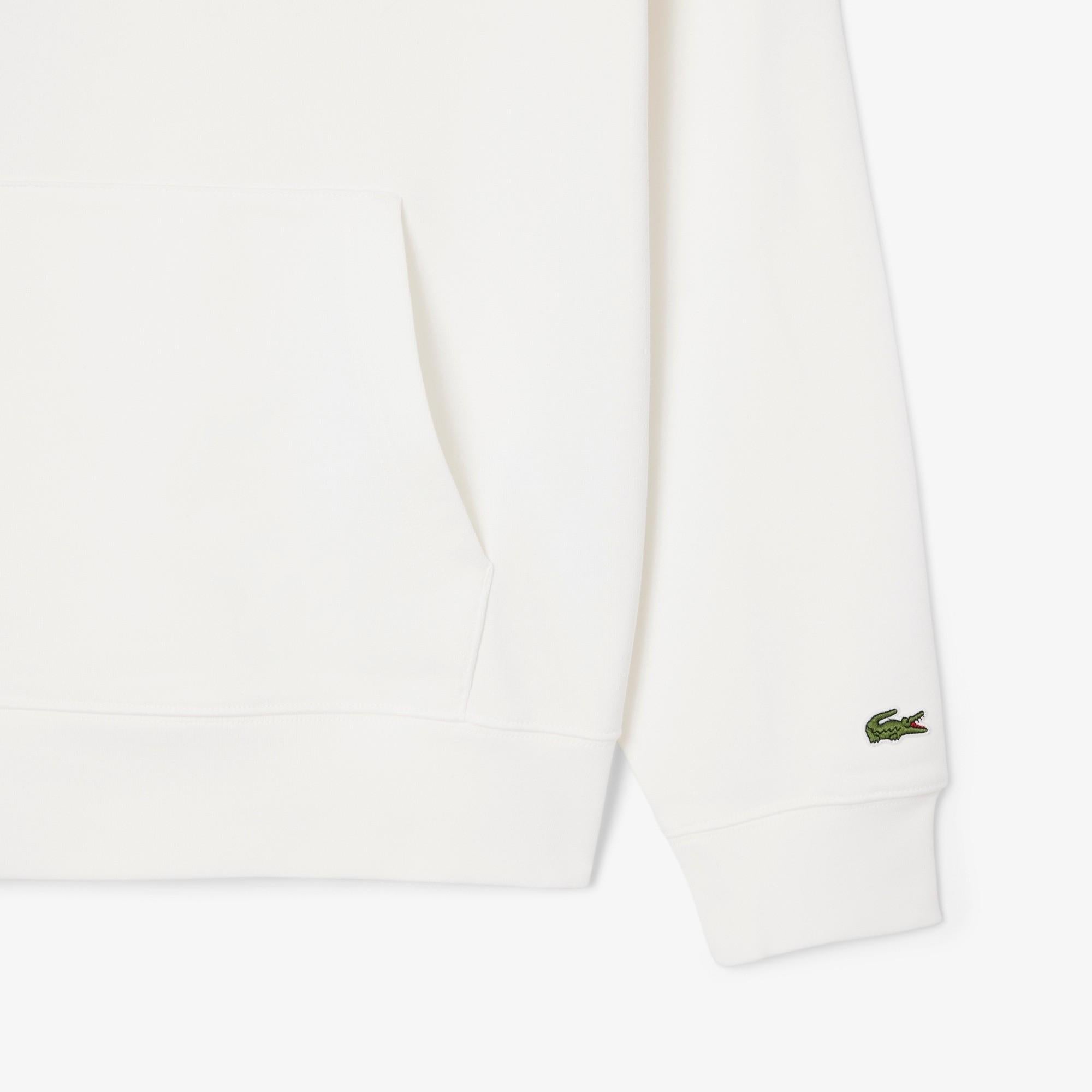 Felpa con cappuccio con marchio in rilievo SH0785 70V LACOSTE 