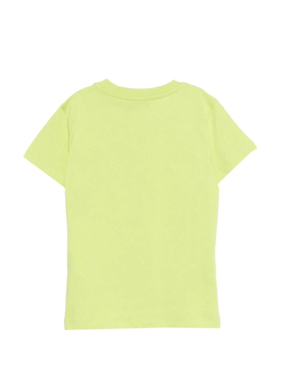 T-shirt con stampa Teddy Bear HWM058LAA01 30355A MOSCHINO KID 