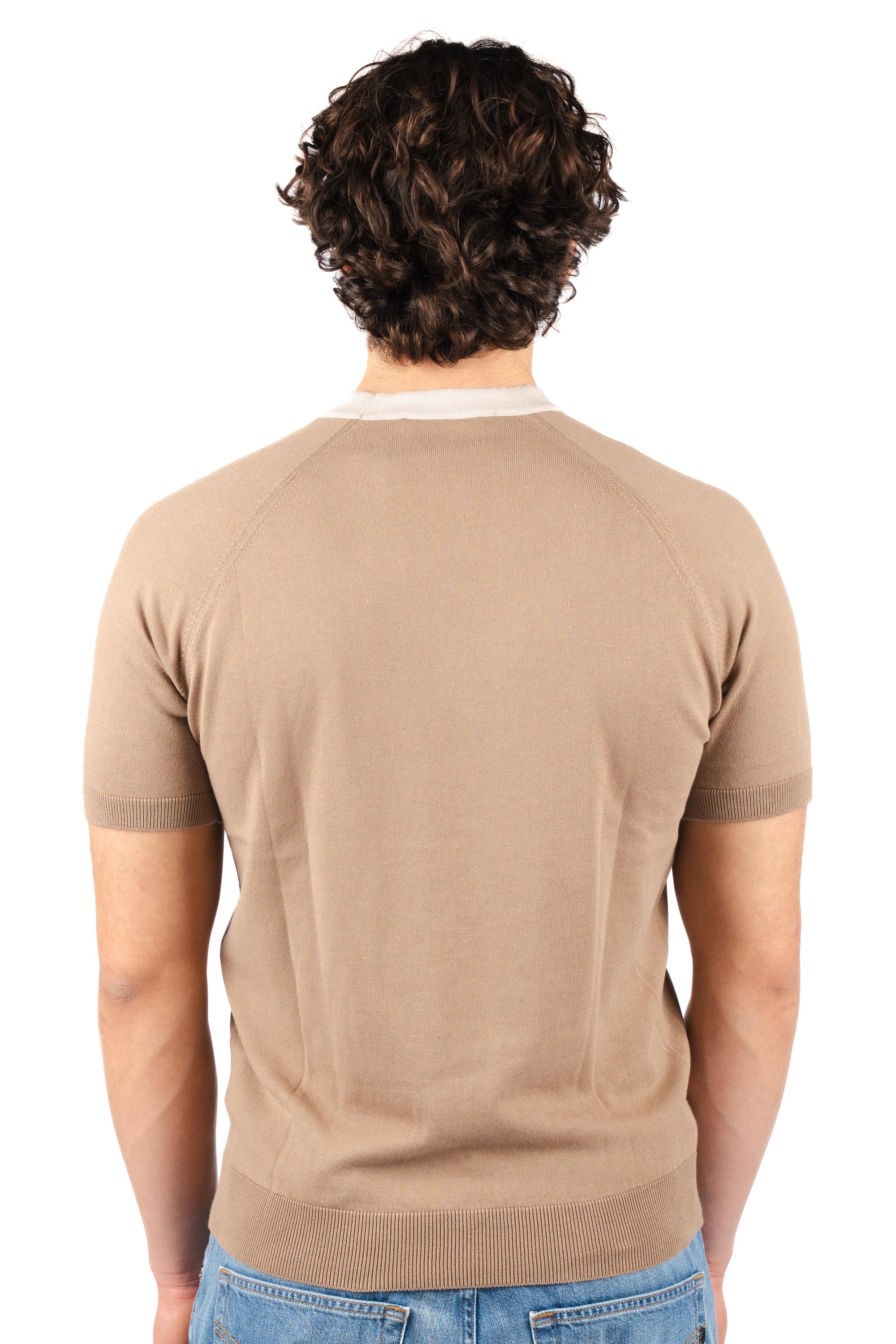 T-shirt in cotone biologico 57181/18045 140 GRAN SASSO 