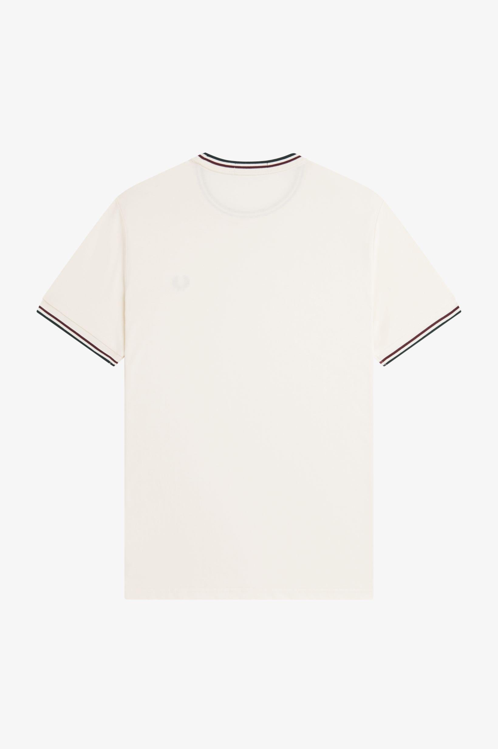 T-shirt con doppia riga M1588V57 84A FRED PERRY 