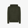 Cashmere blend sweater with hood