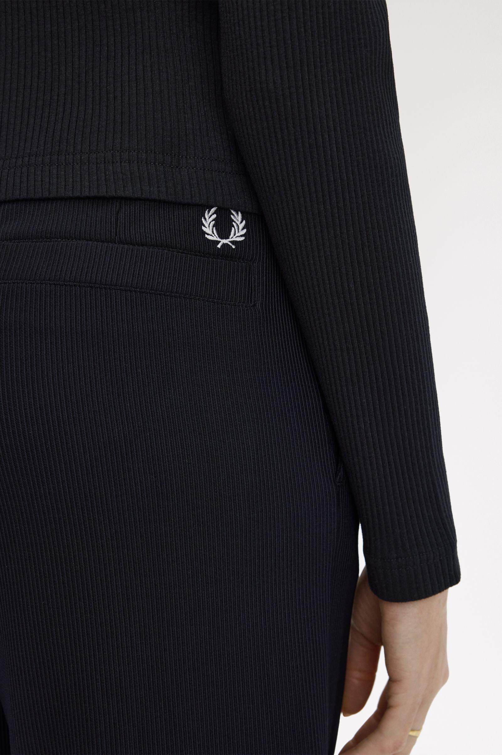Pantaloni in tricot a coste T210757 102 FRED PERRY 