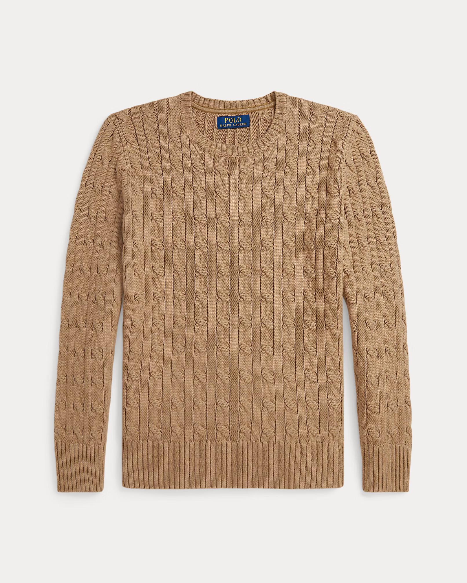 Maglia in cotone a trecce 322702674 082 POLO RALPH LAUREN 