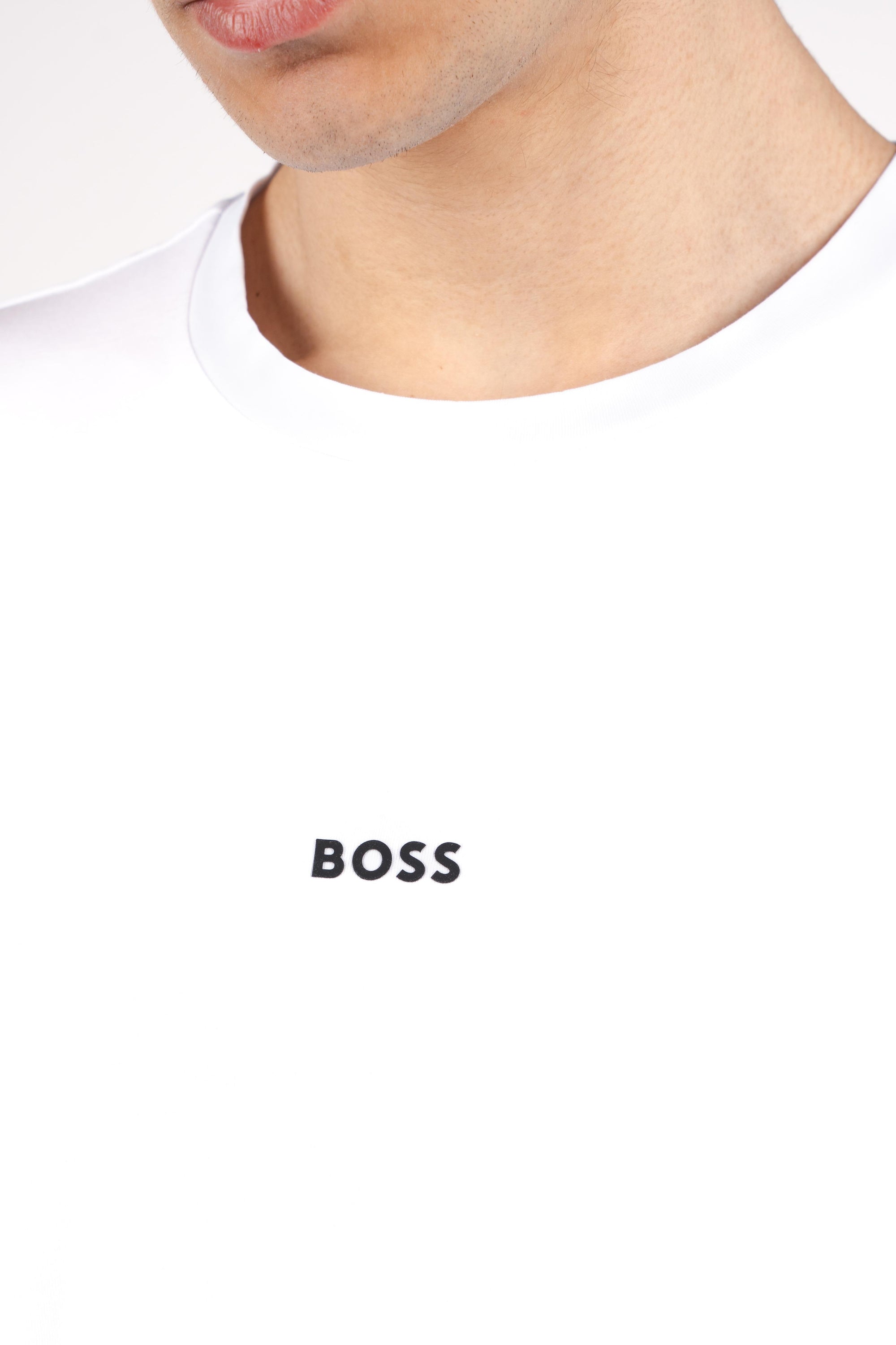 T-shirt con  logo a contrasto 50473278 100 BOSS 
