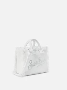 Borsa Vanity mini in canvas con strass VAMI001 02571L MC2 SAINT BARTH 