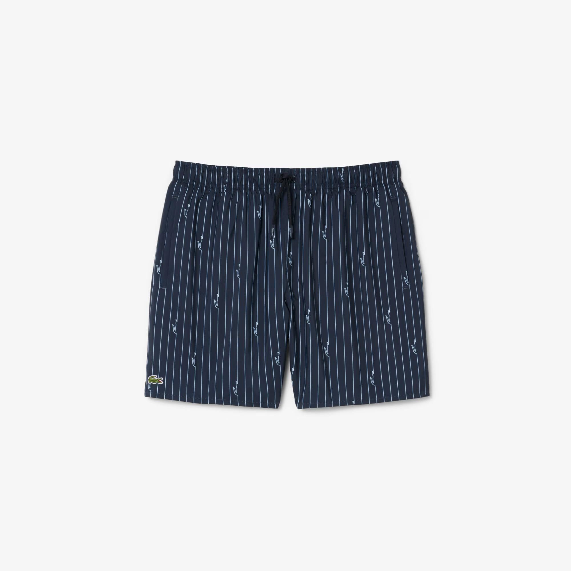 Boxer mare medi con stampa coccodrillo MH1849 IY8 LACOSTE 