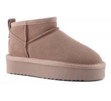 Stivale invernale con suola platform in pelle scamosciata HCYKPLA01 MAV COLORS OF CALIFORNIA 