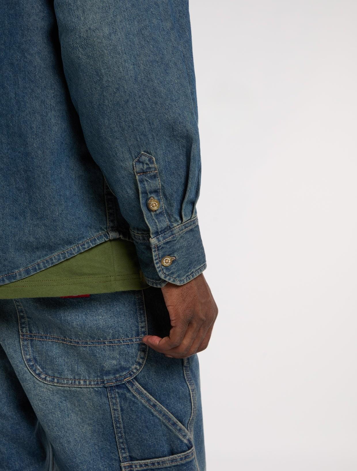 Camicia leggera in denim a maniche lunghe DK0A88GY L231 DICKIES 