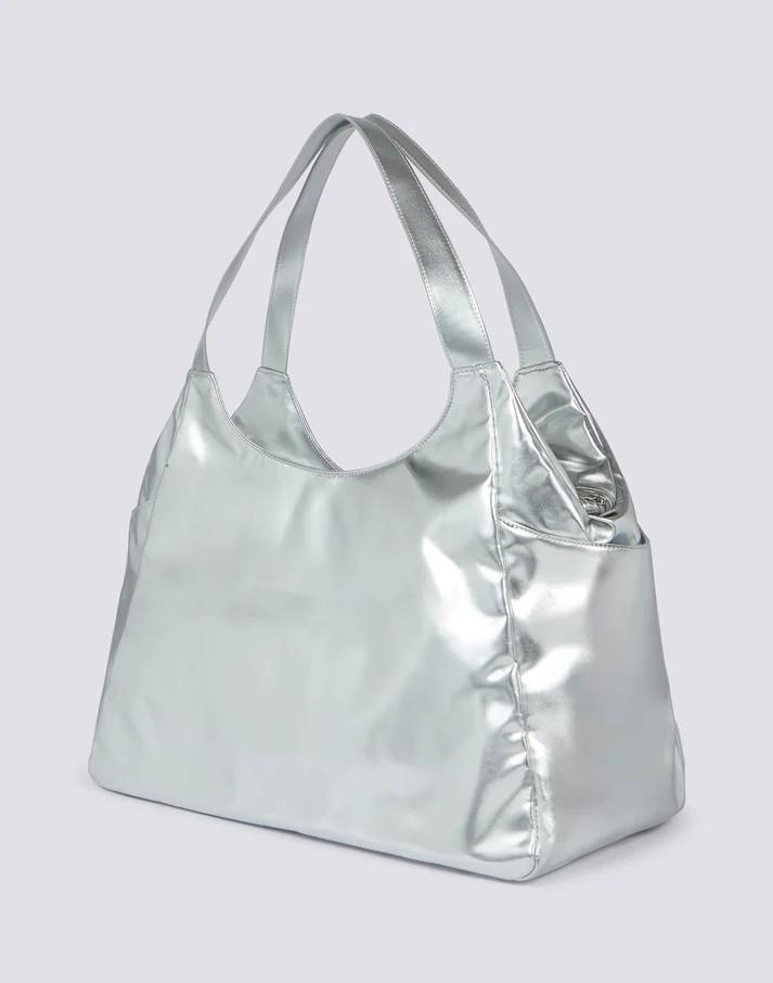 Borsa shopper laminata con logo AW417ABPU7LA 186LA SUNDEK 