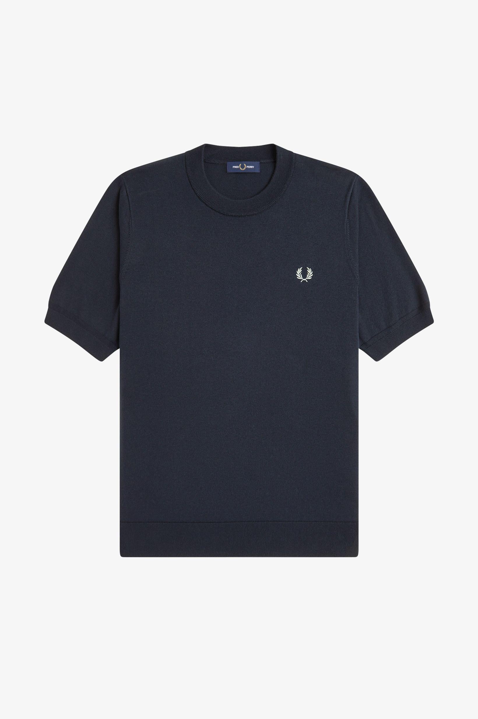 T-shirt in maglia K232257 608 FRED PERRY 