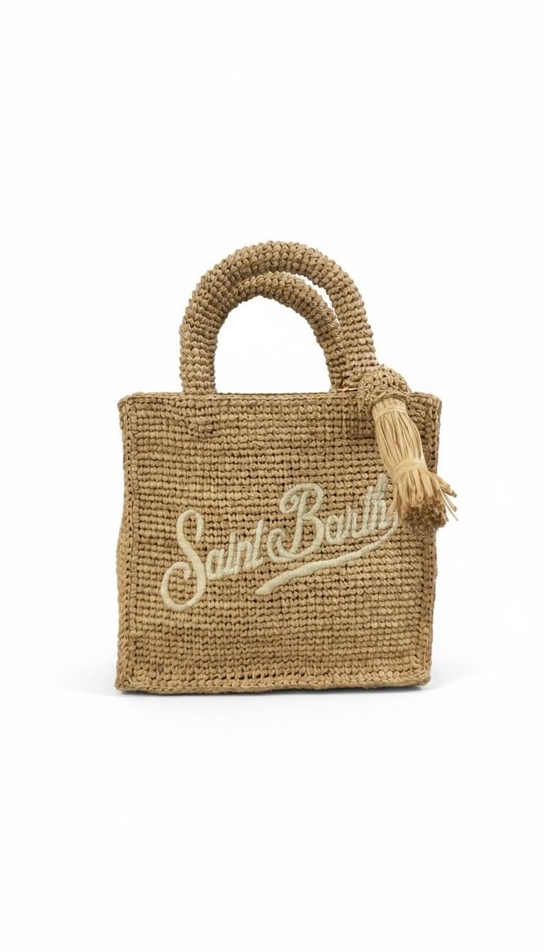 Borsa mini Vanity rafia VAMI004 00222L MC2 SAINT BARTH 