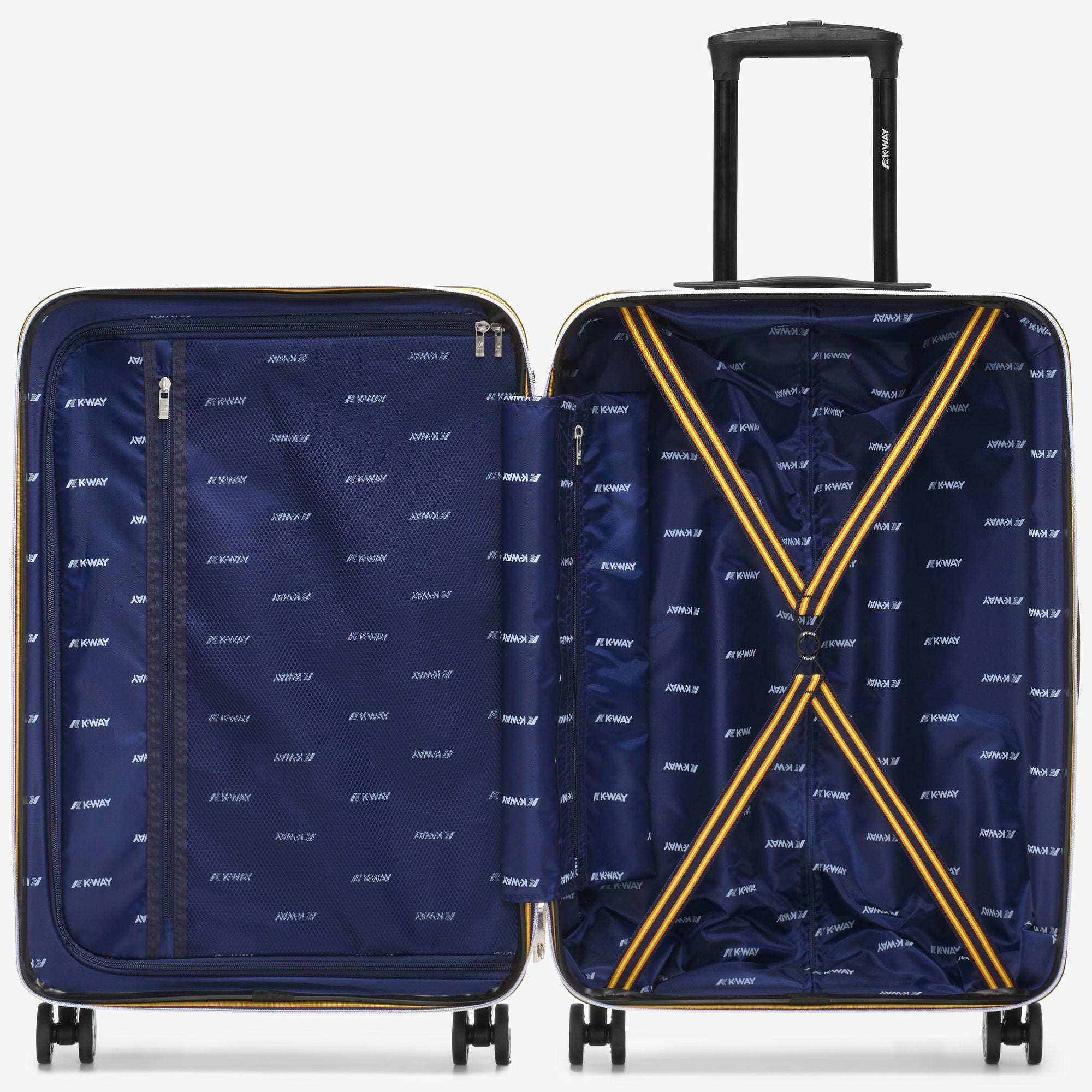Trolley rigido unisex rosso K11417W L37 K-WAY ACCESSORIES 