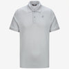 Polo Uomo Stretch Piquet grigio