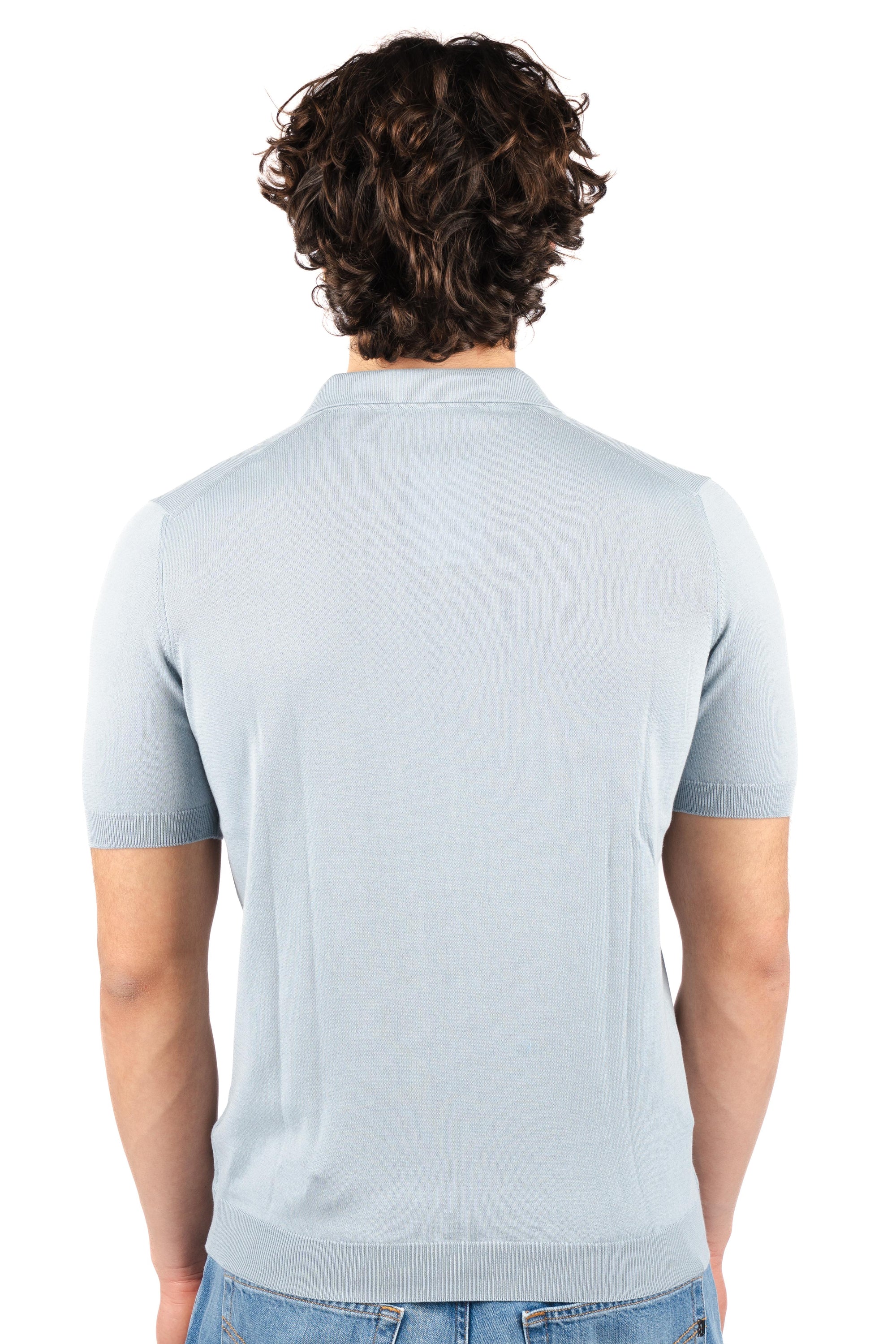 Polo con scollo a v 57132/20689 508 GRAN SASSO 