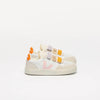 V-90 leather multico white petale