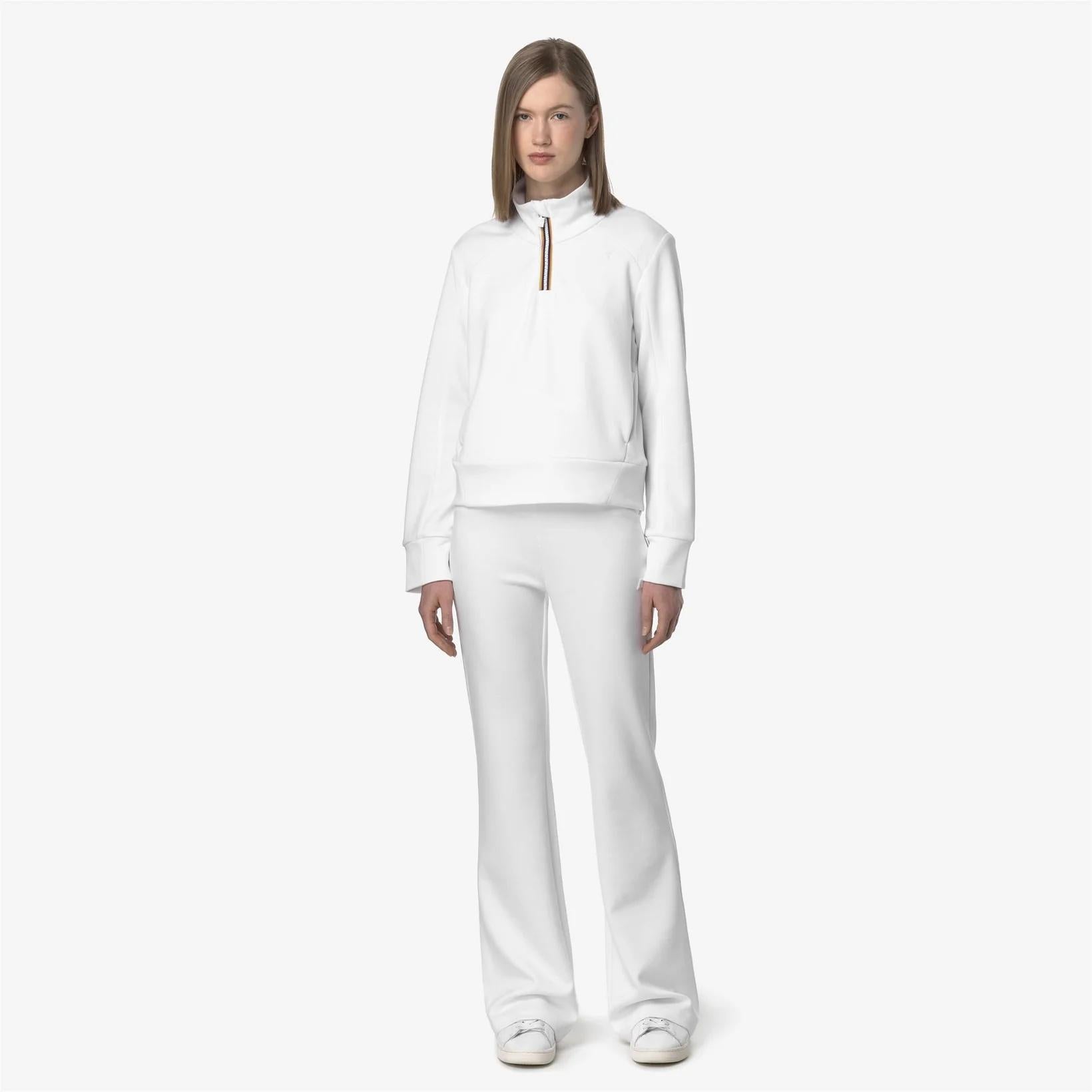 Pantalone Jenny Light Spacer donna bianco K2123NW 001 K-WAY 