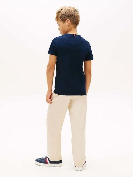 T-shirt con logo stampato KB0KB10263T C1G TOMMY HILFIGER 