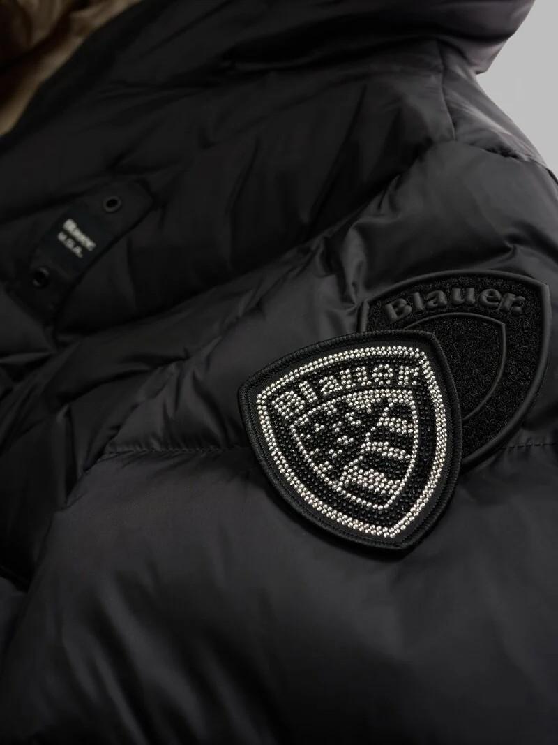 Piumino lungo althea 25WBLDK03098 999EI BLAUER 