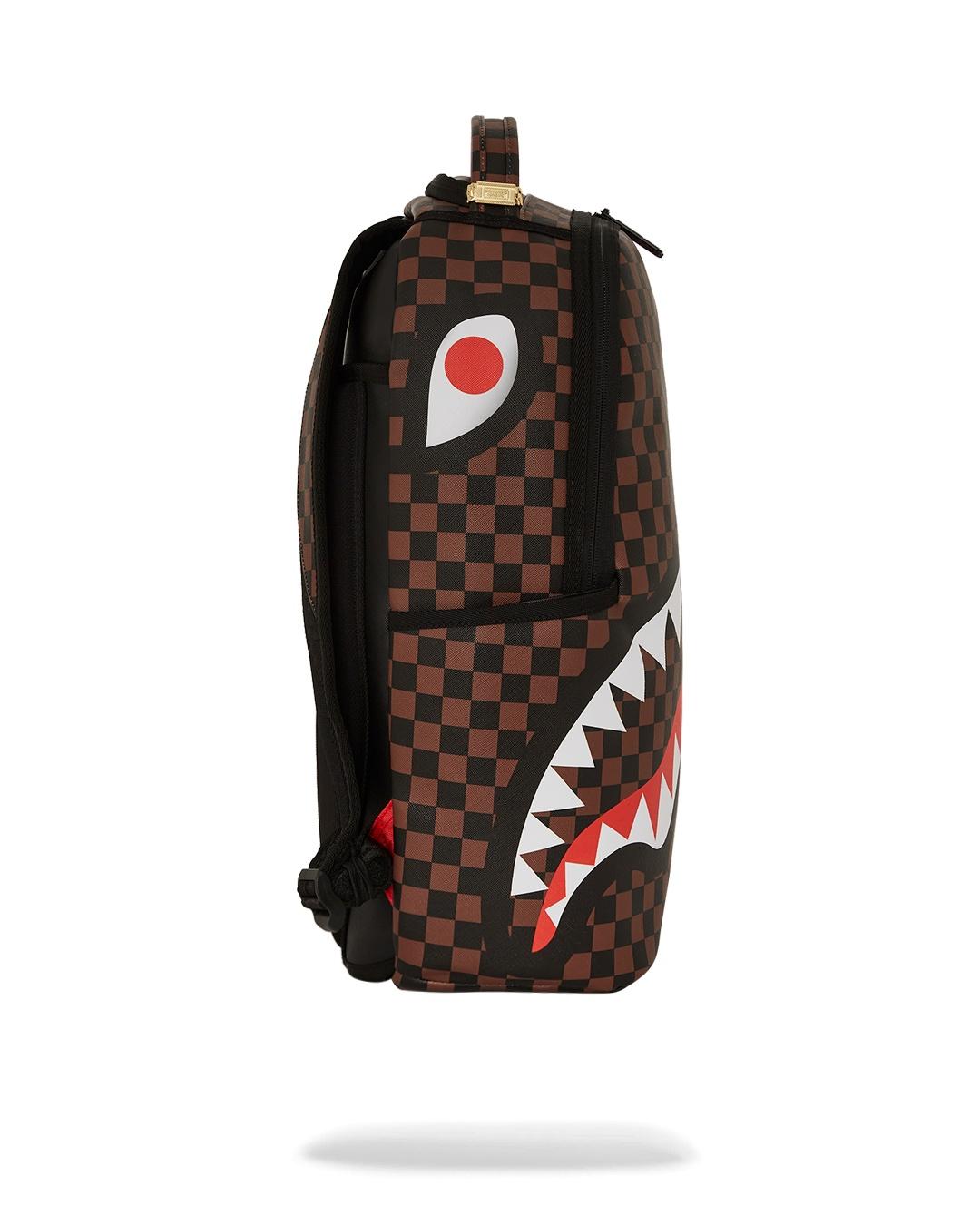 Zaino split sip pink check 910B6286 NSZ SPRAYGROUND 