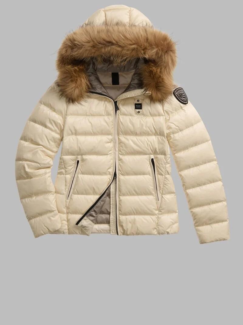 Piumino a righe arcadia 25WBLDC03099 907GG BLAUER 