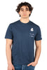 T-shirt Austin blu con orologio e ricamo My Reseller Is Different