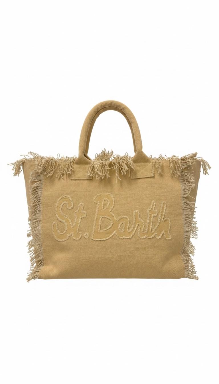 Borsa a spalla Vanity con patch VANI003 08368L MC2 SAINT BARTH 