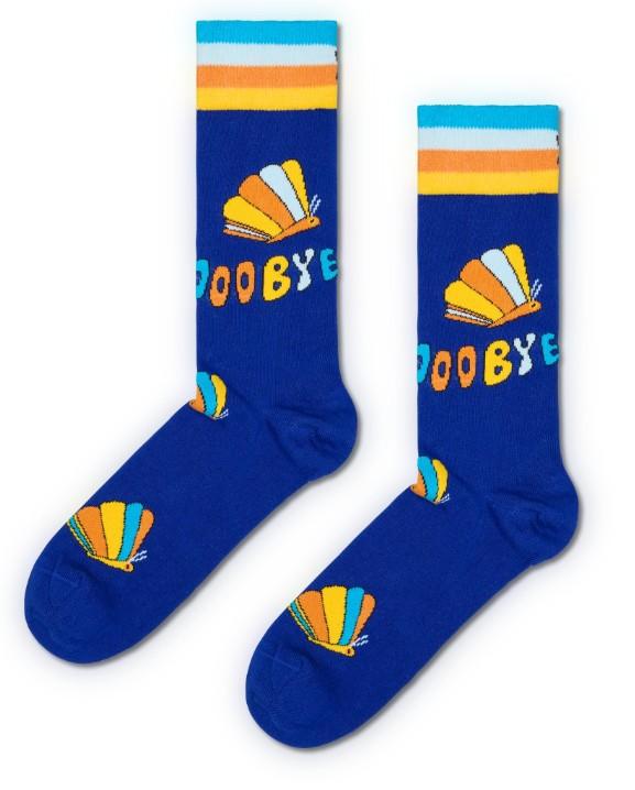 The Beatles Hello Goodbye Sock P003940 BLUE HAPPY SOCKS 