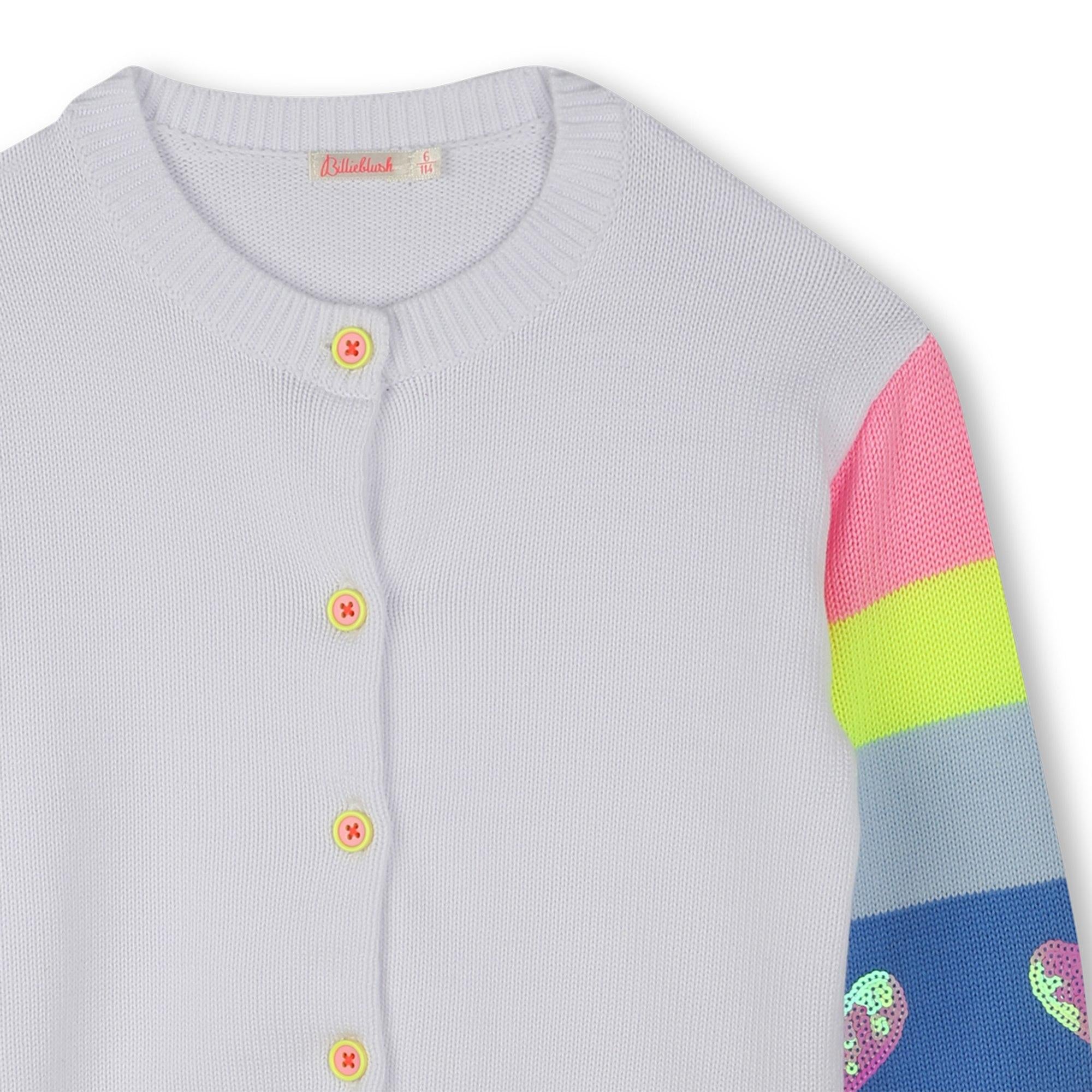 Cardigan in maglia U20881 10P BILLIEBLUSH 